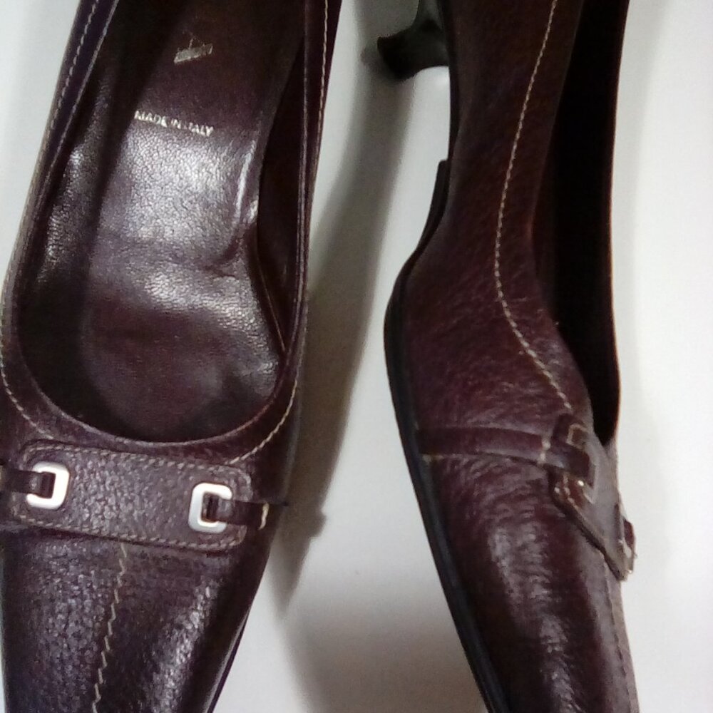 Prada Italian Leather Heels - image 5